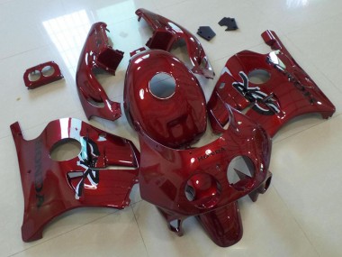 1991-1998 Dark Red Honda CBR250RR MC22 Bike Fairing Kit UK