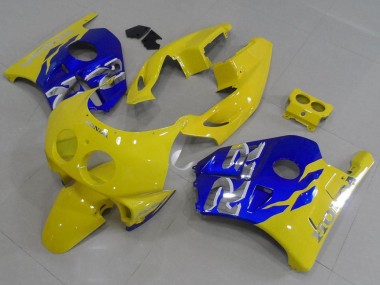 1991-1998 Yellow Blue Honda CBR250RR MC22 Motorbike Fairing Kits UK