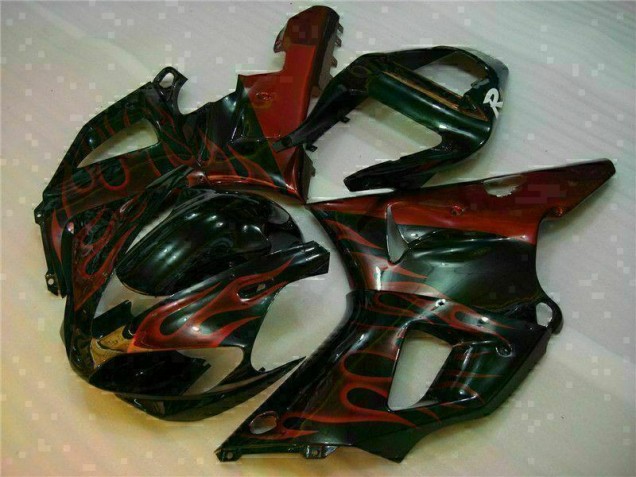 2000-2001 Orange Yamaha YZF R1 Bike Fairings UK