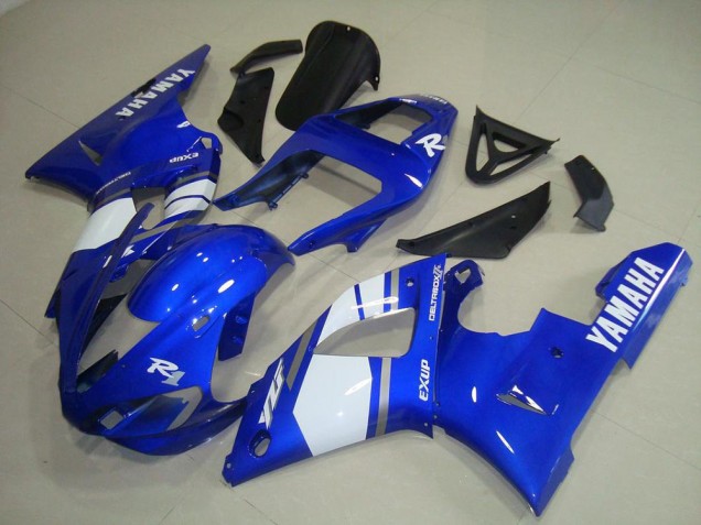 2000-2001 Blue White Yamaha YZF R1 Motorcycle Fairings & Bodywork UK