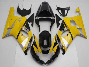 2001-2003 Yellow Black Suzuki GSXR 600/750 Bike Fairings UK