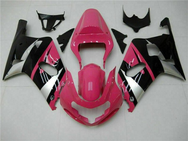 2001-2003 Pink Black Suzuki GSXR 600/750 Replacement Fairings UK