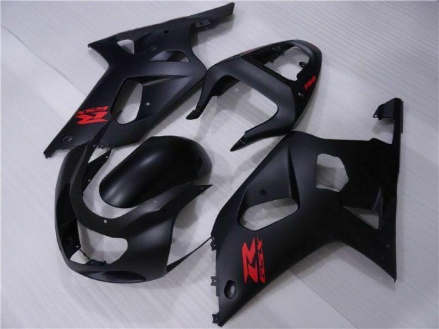 2001-2003 Black Suzuki GSXR 600/750 Motorcycle Fairings UK