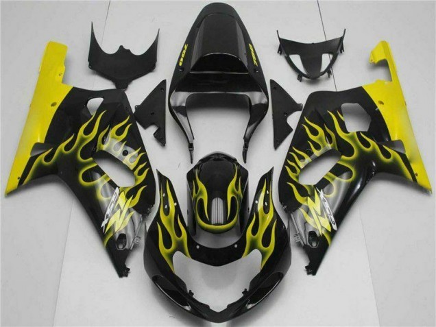 2001-2003 Black Suzuki GSXR 600/750 Motorbike Fairing UK