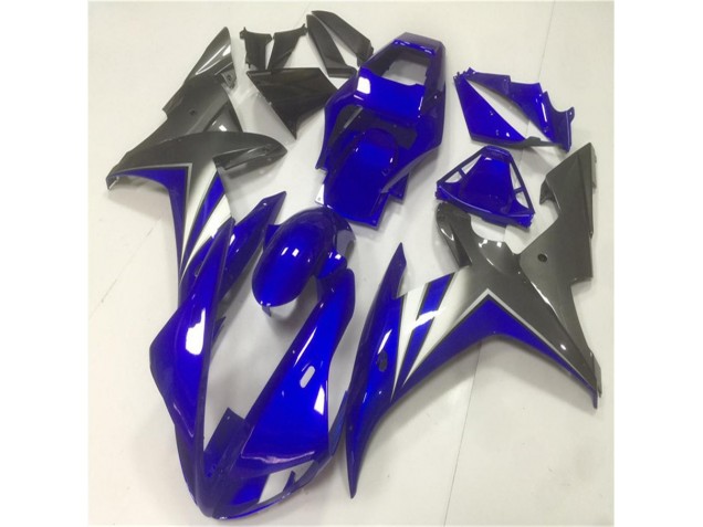 2002-2003 Blue Grey Yamaha YZF R1 Motorcycle Fairings UK