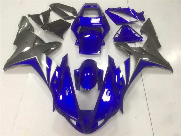 2002-2003 Blue Grey Yamaha YZF R1 Motorcycle Fairings UK