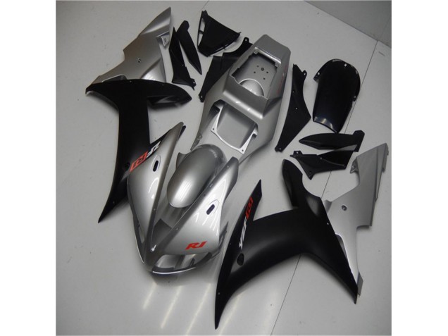 2002-2003 Silver Black Yamaha YZF R1 Motorbike Fairings UK