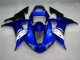 2002-2003 Blue White Yamaha YZF R1 Motorcycle Fairing Kits UK