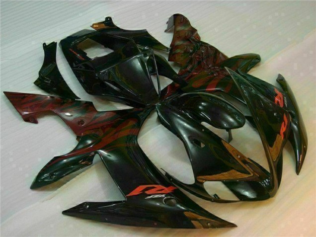 2002-2003 Black Yamaha YZF R1 Bike Fairings UK