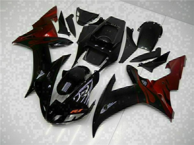 2002-2003 Black Yamaha YZF R1 Motorcycle Fairings UK