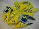 2002-2003 Yellow Yamaha YZF R1 Motorcycle Fairing Kit UK