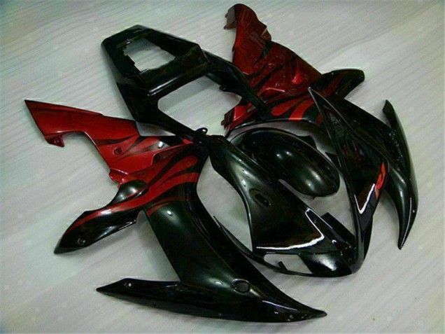 2002-2003 Black Red Yamaha YZF R1 Bike Fairing UK