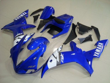 2002-2003 White Blue Yamaha YZF R1 Motor Bike Fairings UK