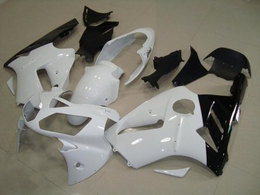 2002-2006 White Black Kawasaki ZX12R Motorcylce Fairings UK