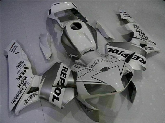 2003-2004 White Repsol Honda CBR600RR Motorcycle Replacement Fairings UK