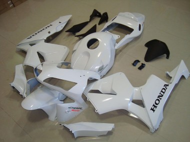 2003-2004 White Black Decal Honda CBR600RR Motorbike Fairings UK