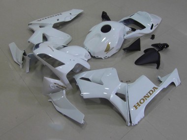 2003-2004 White Gold Honda CBR600RR Replacement Fairings UK