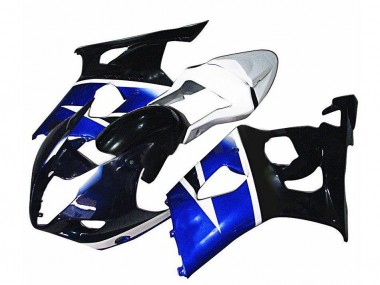 2003-2004 Blue White Suzuki GSXR 1000 Motorcycle Replacement Fairings UK