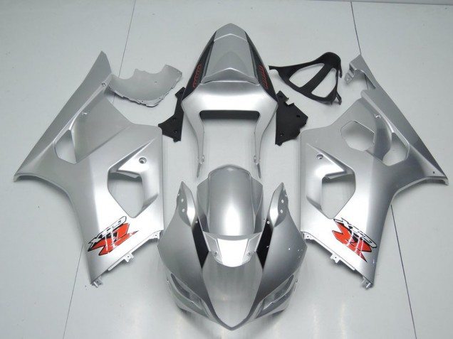 2003-2004 Silver OEM Style Suzuki GSXR 1000 Motorbike Fairing Kits UK