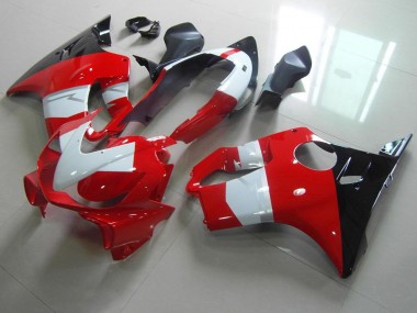 2004-2007 Red White Black Honda CBR600 F4i Motorcycle Fairings Kit UK