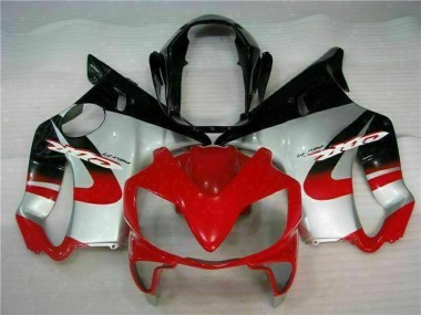 2004-2007 Red Silver Honda CBR600 F4i Motorcycle Fairing UK