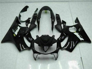 2004-2007 Glossy Black Honda CBR600 F4i Motorcycle Fairing Kits UK