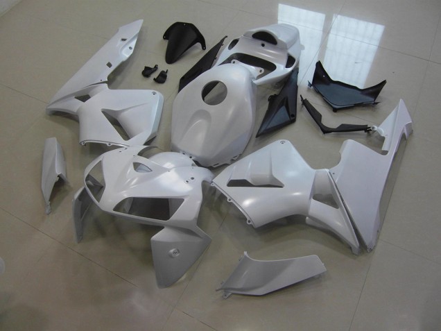 2005-2006 White Honda CBR600RR Motorcycle Fairings Kit UK