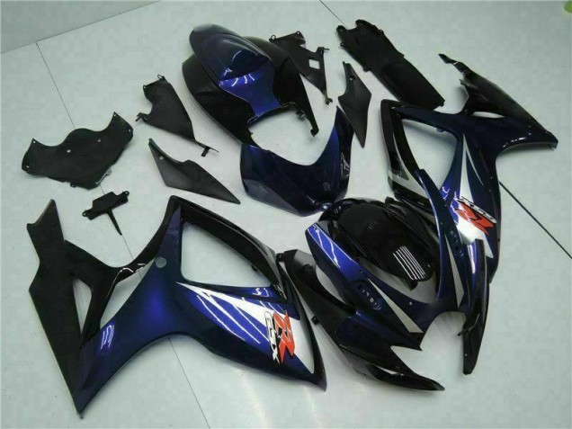 2006-2007 Black Blue Suzuki GSXR 600/750 Motorbike Fairing Kits UK