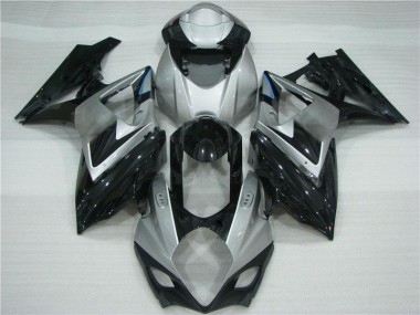 2007-2008 Grey Black Suzuki GSXR 1000 K7 Motorcycle Fairing Kit UK