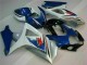 2007-2008 Blue White Suzuki GSXR 1000 K7 Bike Fairings UK