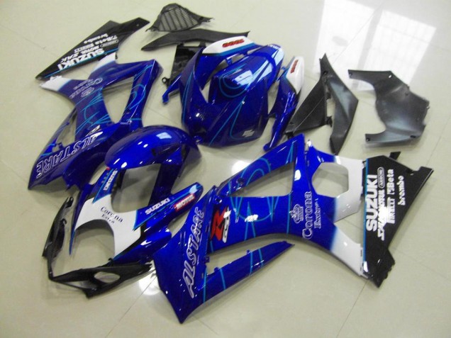 2007-2008 Blue Corona Suzuki GSXR 1000 K7 Bike Fairings UK