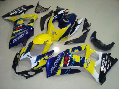 2007-2008 Yellow Corona Suzuki GSXR 1000 K7 Bike Fairing Kit UK