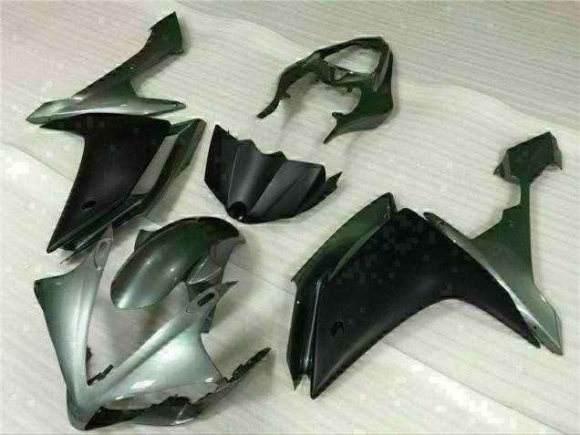 2007-2008 Black Yamaha YZF R1 Motorcycle Fairing Kits UK