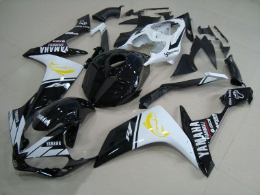 2007-2008 Black White Dolphin Yamaha YZF R1 Motorcyle Fairings UK