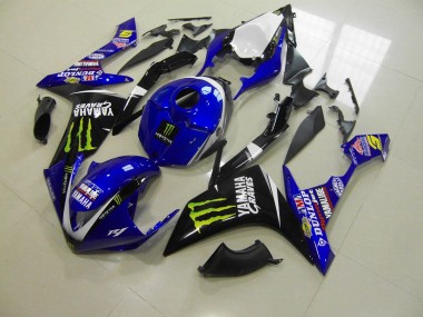 2007-2008 Blue Monster Yamaha YZF R1 Motorcylce Fairings UK