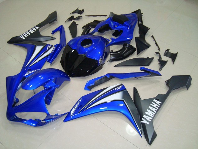 2007-2008 Blue White Yamaha YZF R1 Motorbike Fairings UK