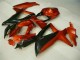 2008-2010 Red Black Suzuki GSXR 600/750 Motorcycle Replacement Fairings UK