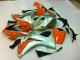 2008-2011 Silver Orange Honda CBR1000RR Bike Fairings UK