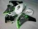 2008-2011 Green White Honda CBR1000RR Motor Bike Fairings UK