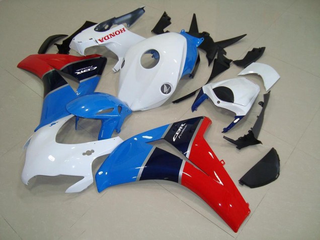 2008-2011 White Blue Red Honda CBR1000RR Motorcyle Fairings UK