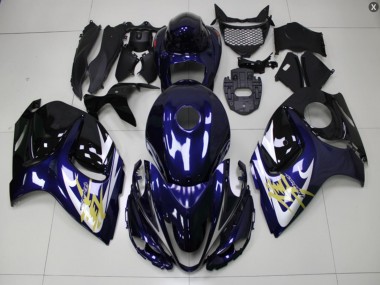 2008-2019 Blue Gold Suzuki GSXR 1300 Hayabusa Motorcycle Bodywork UK