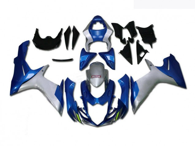 2011-2021 Blue Silver Suzuki GSXR 600/750 Motorcycle Fairings UK