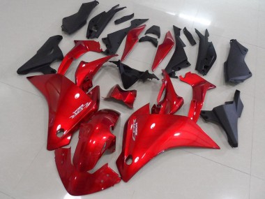 2011-2013 Red Matte Black Honda CBR250RR Motorcyle Fairings UK