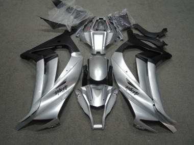 2011-2015 Silver Black Ninja Kawasaki ZX10R Motorcycle Replacement Fairings UK