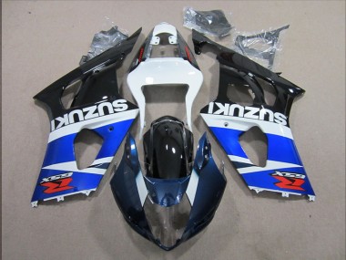 2003-2004 Blue White Decal Suzuki GSXR1000 Motorbike Fairing UK