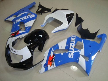 2001-2003 Blue White Suzuki GSXR750 Bike Fairings UK