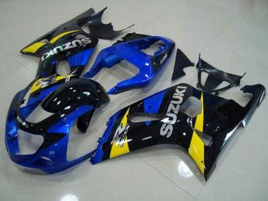 2001-2003 Blue Black Suzuki GSXR750 Motorbike Fairing Kits UK