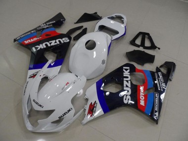 2004-2005 Wite Blue Motul Suzuki GSXR750 Motorcycle Bodywork UK