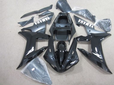 2002-2003 Black White Yamaha YZF R1 Bike Fairings UK