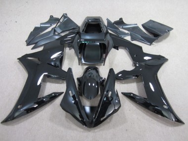 2002-2003 Black Yamaha YZF R1 Replacement Motorcycle Fairings UK